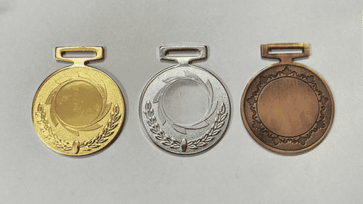 Customised medals from Madar Enterprises