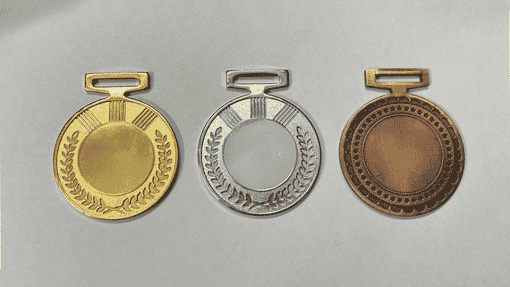 provide trophies and lanyards along with medals